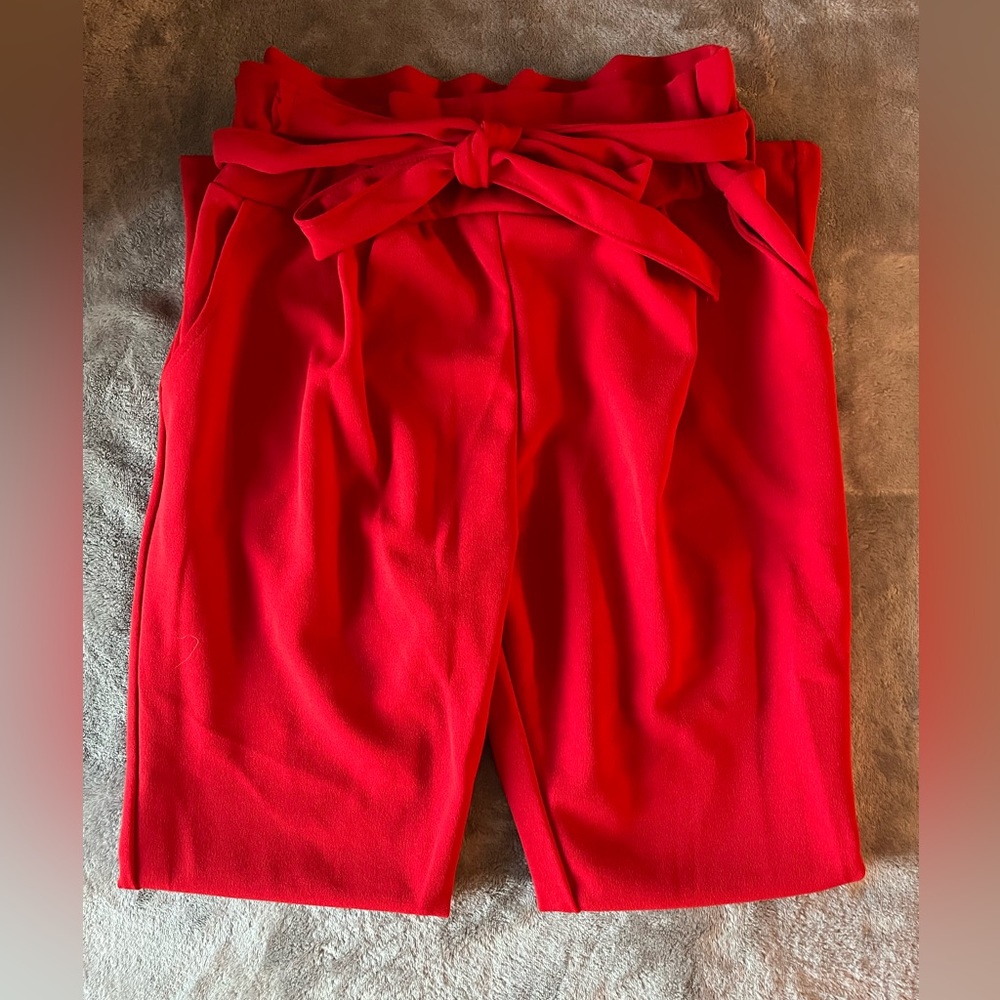 Sorelle UK Red Paper bag Pants